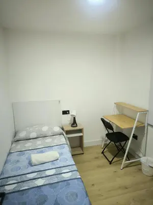 Cama o camas de una habitación en Alojamiento San Gonzalo