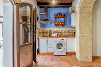 Una cocina o zona de cocina en El Capricho de 1849 & Parking