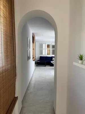 Zona de estar de LA CASA DEL PATIO Dúplex con Encanto & Patio Típico a 2 min de Plaza de la Corredera