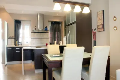 Una cocina o zona de cocina en Apartamento Mirando a la Mezquita