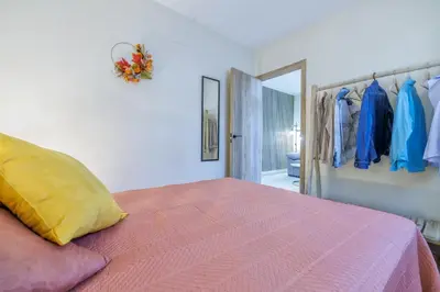Cama o camas de una habitación en Aromas de San Pedro