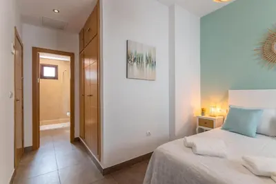 Cama o camas de una habitación en Apartamento El Museo Écija