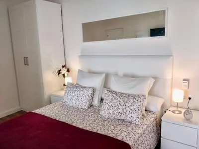 Cama o camas de una habitación en Esencia de Córdoba
