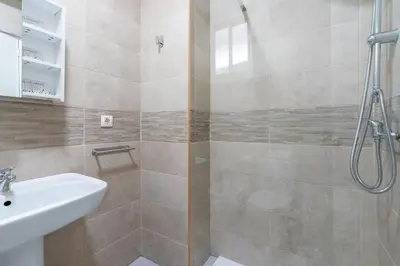 Un baño de Apartamento Familiar María Auxiliadora