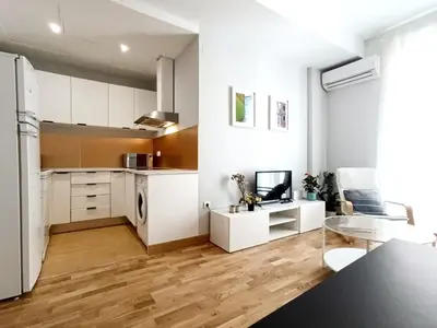 Una cocina o zona de cocina en Ático 1 Terraza y sol en el Centro de Sevilla !!
