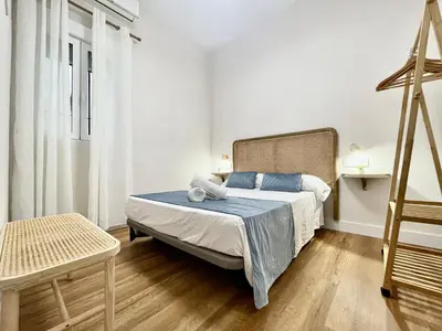 Cama o camas de una habitación en House in City Garden 3