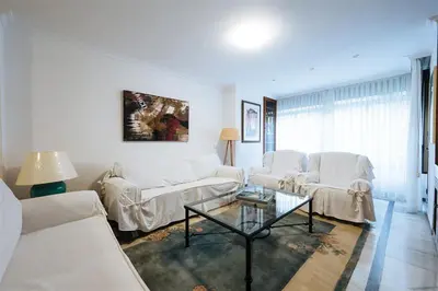 Zona de estar de VIVIENDA TURISTICA ATANASIO BARRON- Free PARKING