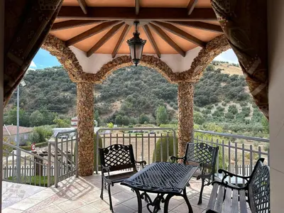Un balcón o terraza de Villa Galones