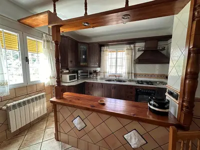 Una cocina o zona de cocina en Villa Galones