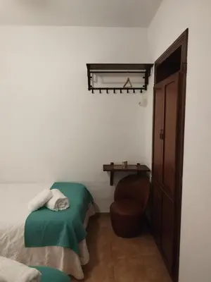 Cama o camas de una habitación en Alojamiento el camarín