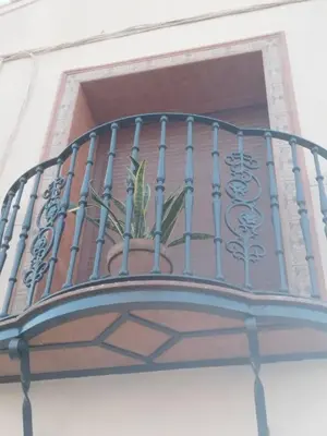 Un balcón o terraza de Alojamiento el camarín