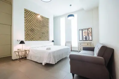 Cama o camas de una habitación en Virgen Dolorosa Olehousing