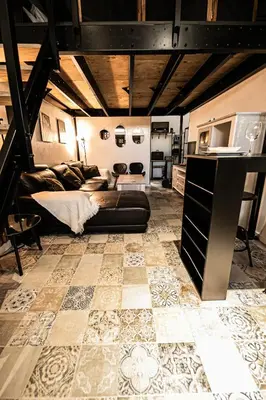 Cama o camas de una habitación en Bajo el Sol de Sevilla