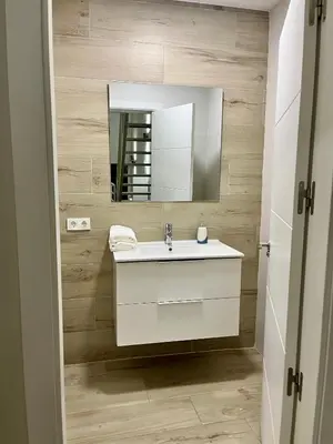 Un baño de Ribera Suites GP