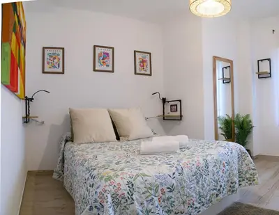 Cama o camas de una habitación en Carol Home Cordoba