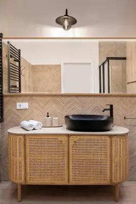 Un baño de Monkeys Apartments Casa Palacio Bustos Tavera