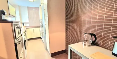 Una cocina o zona de cocina en Terraza de la Axerquía