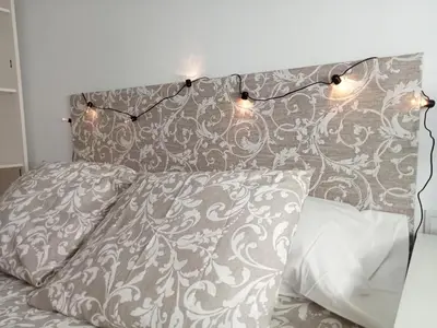 Cama o camas de una habitación en 2BDR y 1 SALON Bonito y práctico apartamento en la Muralla