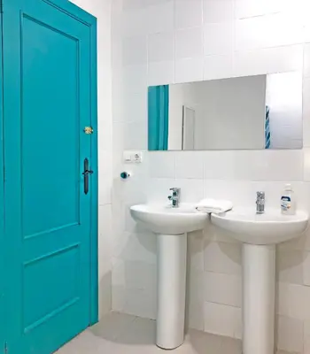 Un baño de Casa rural la Fundación