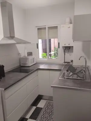 Una cocina o zona de cocina en La casa de pepa