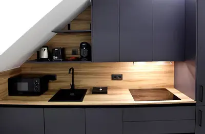 Una cocina o zona de cocina en Apartamento Sevilla Centro