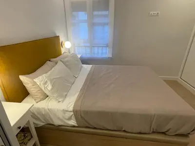 Cama o camas de una habitación en La Casa de Lineros