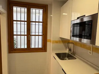 Una cocina o zona de cocina en Apartamento Patio de la Calleja