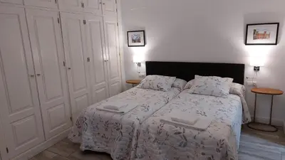 Cama o camas de una habitación en Callejón de la Luz