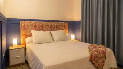 Cama o camas de una habitación en ViCe apartment Seville centre Alameda Hercules square