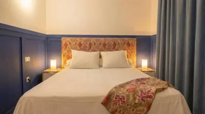 Cama o camas de una habitación en ViCe apartment Seville centre Alameda Hercules square