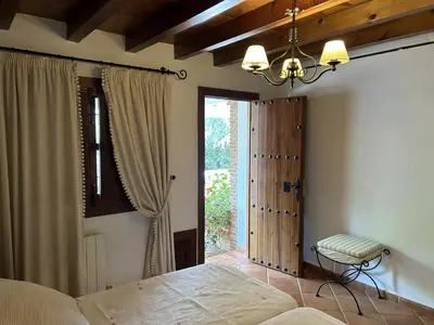 Cama o camas de una habitación en El Manchón del Cortijuelo