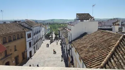Vista general de Córdoba o vista desde el apartamento