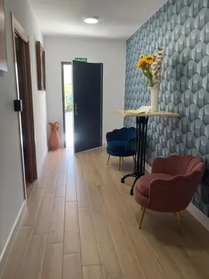 Zona de estar de Hostal Las rejas
