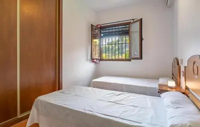 Cama o camas de una habitación en Gorgeous Home In Priego De Cordoba