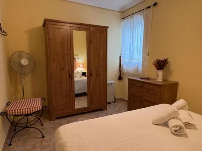 Cama o camas de una habitación en Apartamento La Piconera de Santa Marina