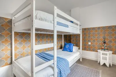 Cama o camas de una habitación en Apt City Center,Luxury decoration,20min to Cathedral of Cordoba