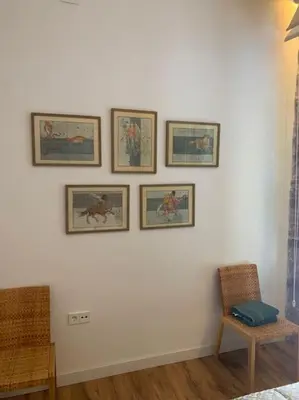 Zona de estar de Casa del Párroco