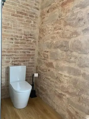 Un baño de Casa del Párroco