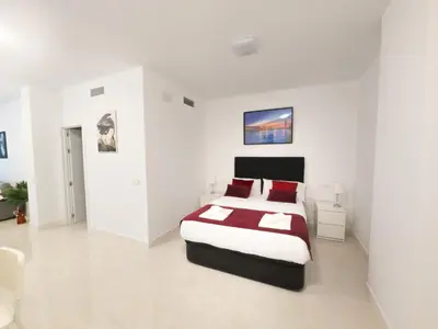 Cama o camas de una habitación en Rental San Luis