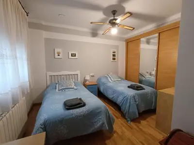 Cama o camas de una habitación en Casa Caballero de la Rosa