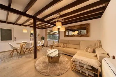 Zona de estar de Casa de campo, Antequera