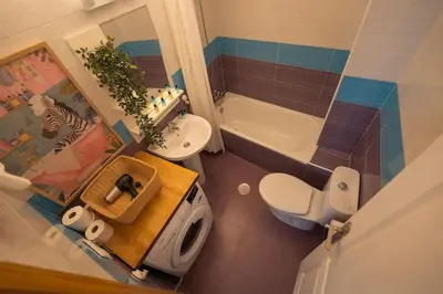 Un baño de Apartamento en el barrio de la Alameda de Hercules