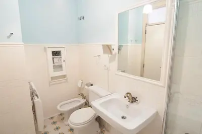 Un baño de Apartamento El Patio de Ezequiel