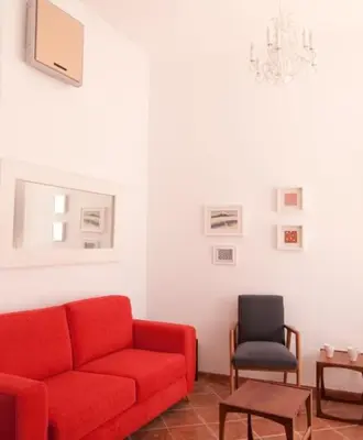 Zona de estar de Apartamento El Patio de Ezequiel