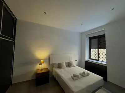 Cama o camas de una habitación en Apartamento Moderno en Pleno Centro de Córdoba