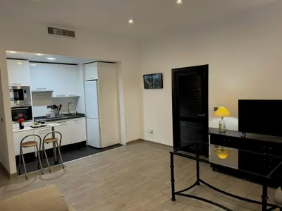 Una cocina o zona de cocina en Apartamento Moderno en Pleno Centro de Córdoba