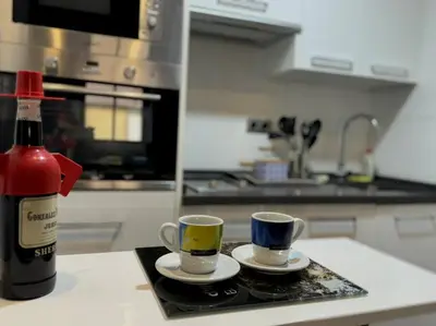 Una cocina o zona de cocina en Apartamento Moderno en Pleno Centro de Córdoba