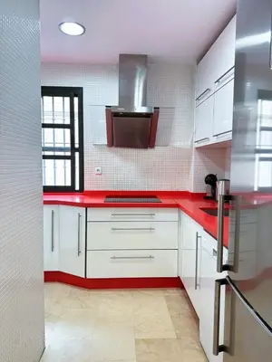 Una cocina o zona de cocina en Duplex - Terraza solarium - Alameda de hercules