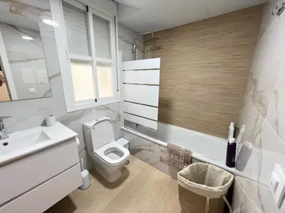 Un baño de Apartment Arevalo 2B Parking Gratis