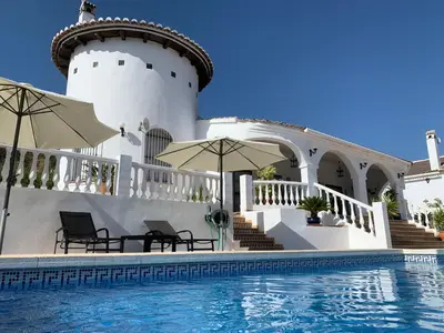 Piscina en o cerca de Villa Las Golondrinas